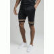 custom Relaxed Mesh Bound Shorts - Black & Gold